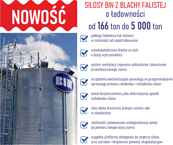 silosy z blachy falistej